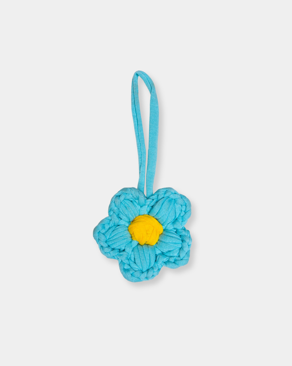 Blue / Yellow Flower charm