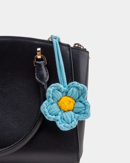 Blue / Yellow Flower charm