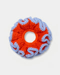 Sky blue / Orange