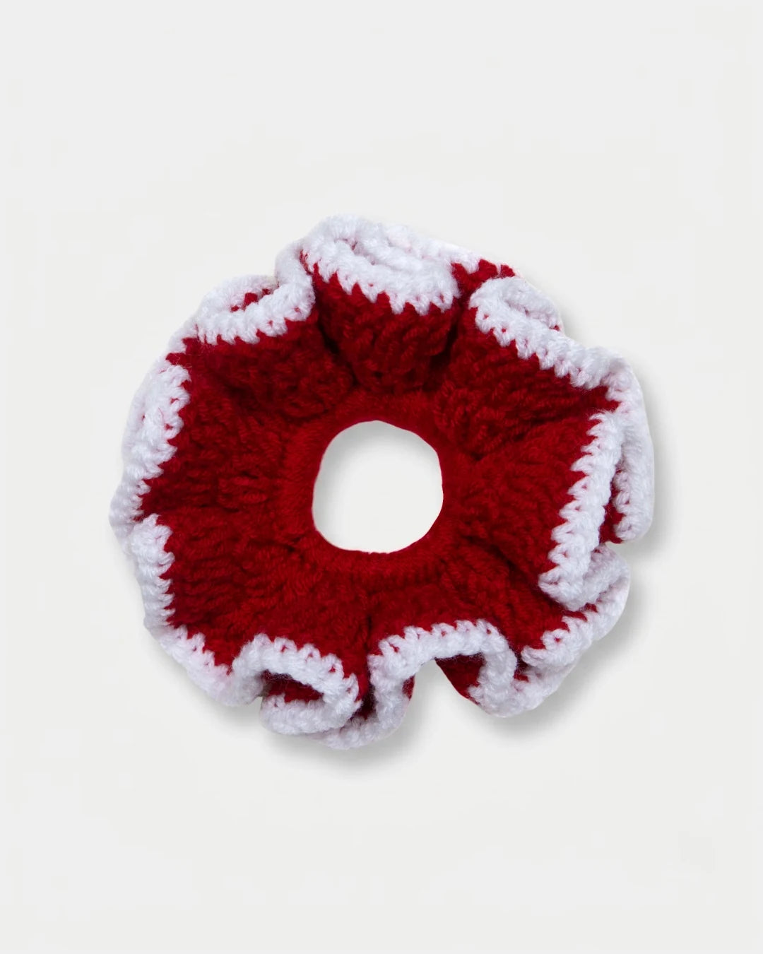 Red / White Scrunchie