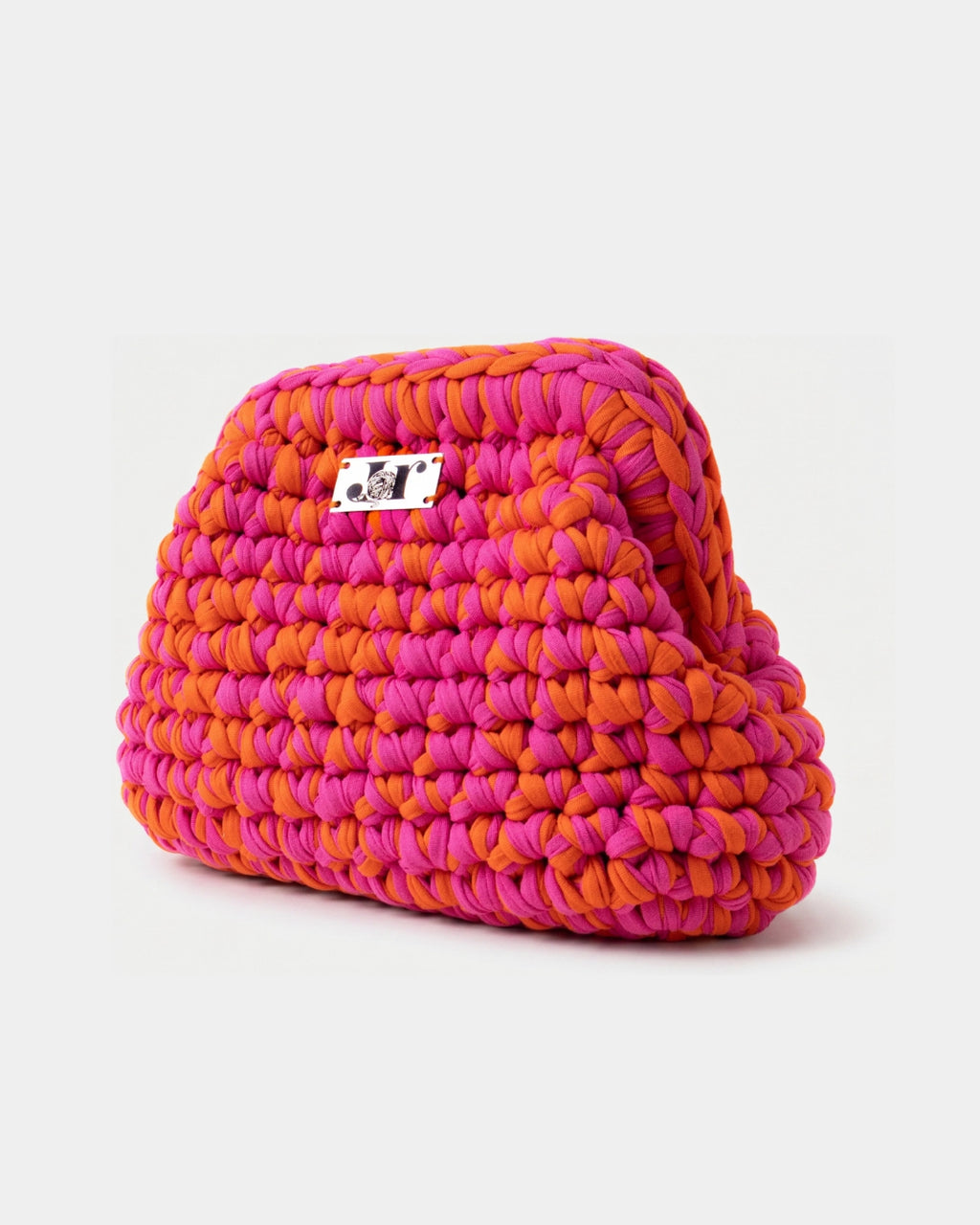 Orange / Pink Clutch