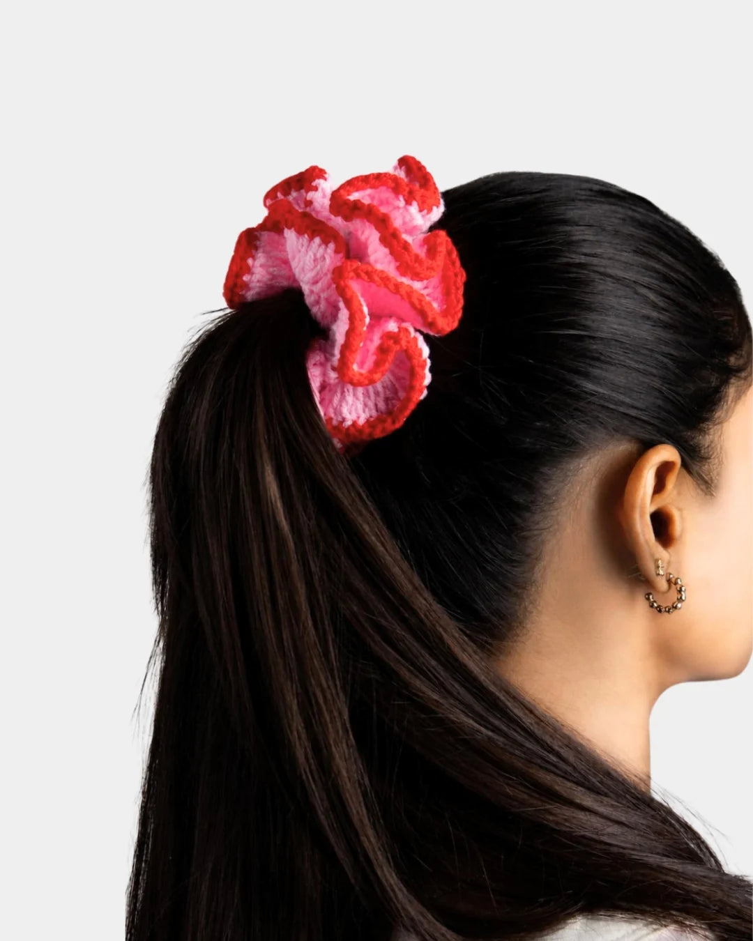 Pink / Red Scrunchie