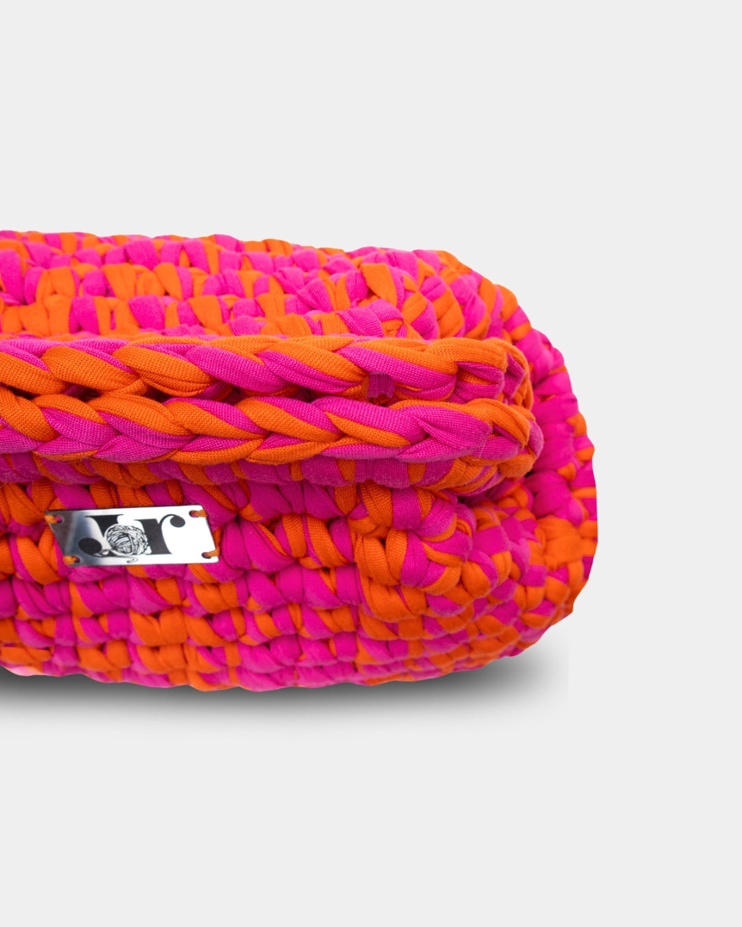 Orange / Pink Clutch