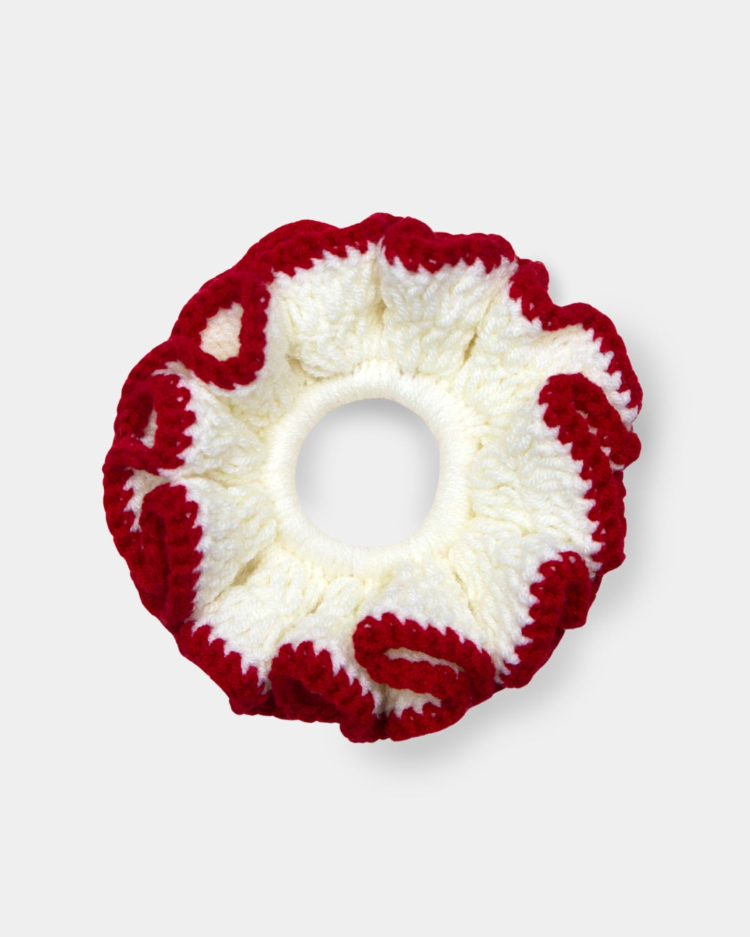 Red / White Scrunchie